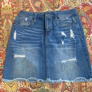 Jean skirt